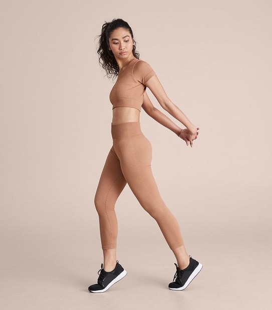 Active Rib Seamfree 7/8 Length Tights