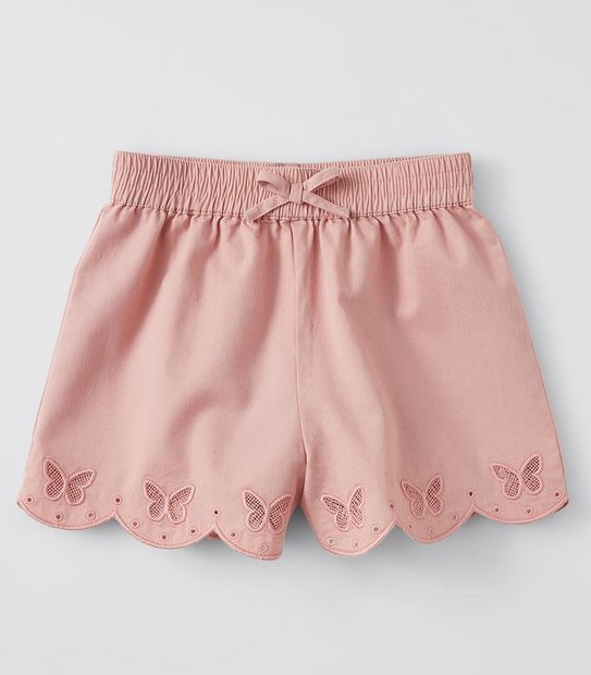 Embroidered Short
