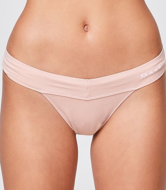 Maxx Seamfree G-String Briefs - Taupe