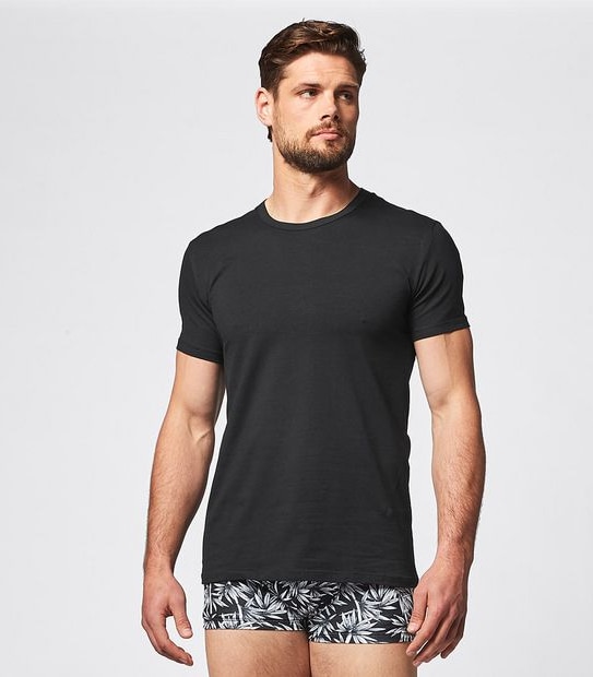 Bonds Crew Underfit T-Shirt - Black