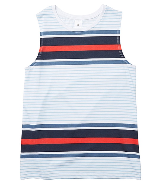 Stripe Print Tank Top