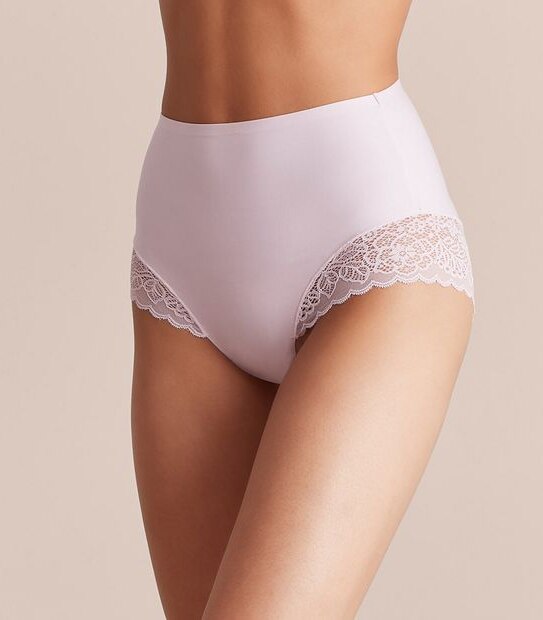 Bella Bonded Microfibre and Lace Full Briefs