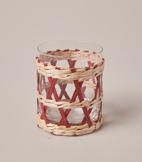4 Pack Rattan Tumblers