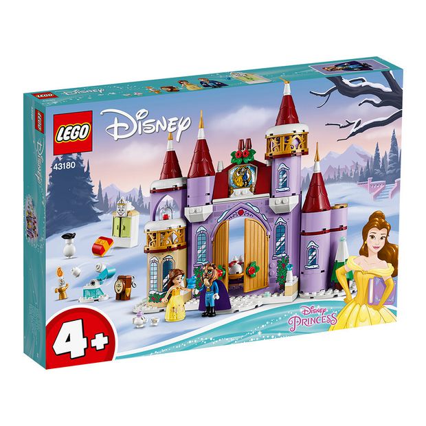 LEGO Disney Princess Belle s Castle Winter Celebration 43180 Target Australia