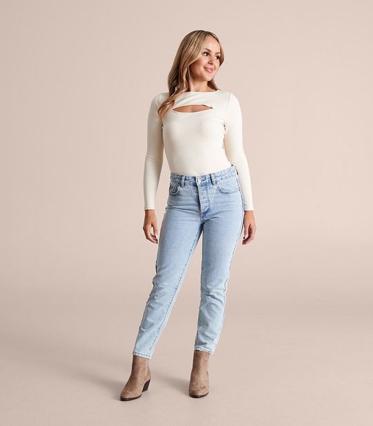 Dannii Minogue Petites Full Length Slim Leg Denim Jeans