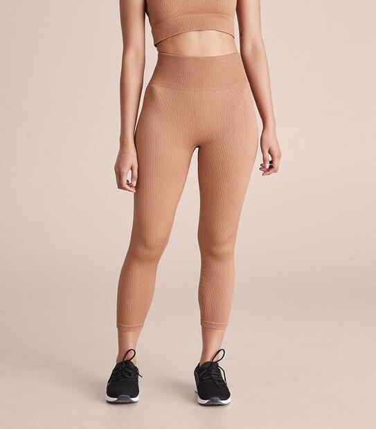Active Rib Seamfree 7/8 Length Tights