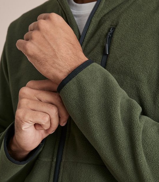 Adventure Polar Fleece Zip Through Jacket