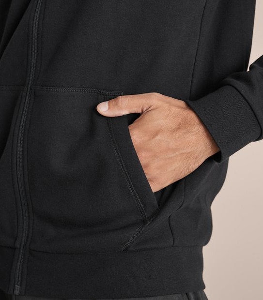 Active Fleece Zip Through Hoodie Jumper