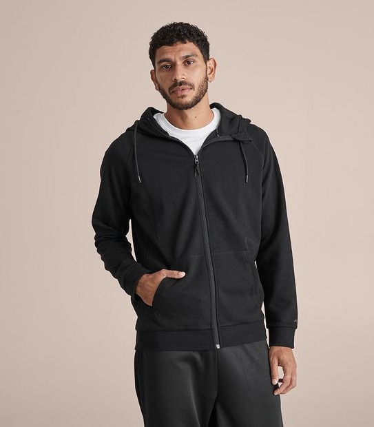 Active Fleece Zip Through Hoodie Jumper | Target Australia