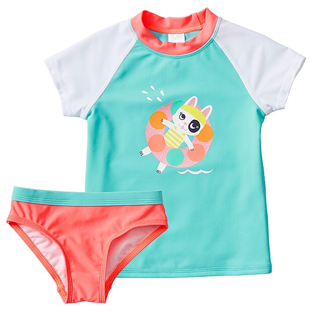 Girls' 2 Piece Rash Vest Set Target Australia