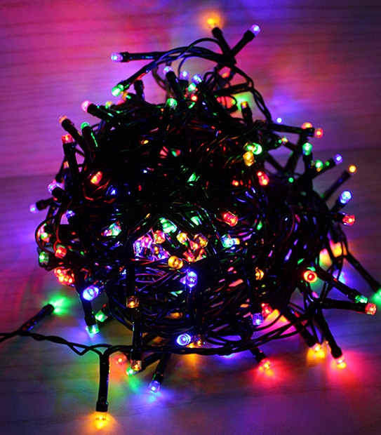 250 LED Fairy Lights - Coloured