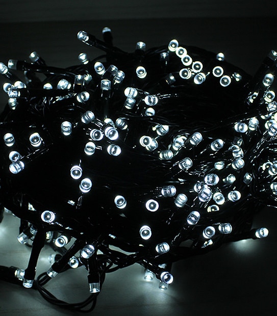 250 LED Fairy Lights - Cool White