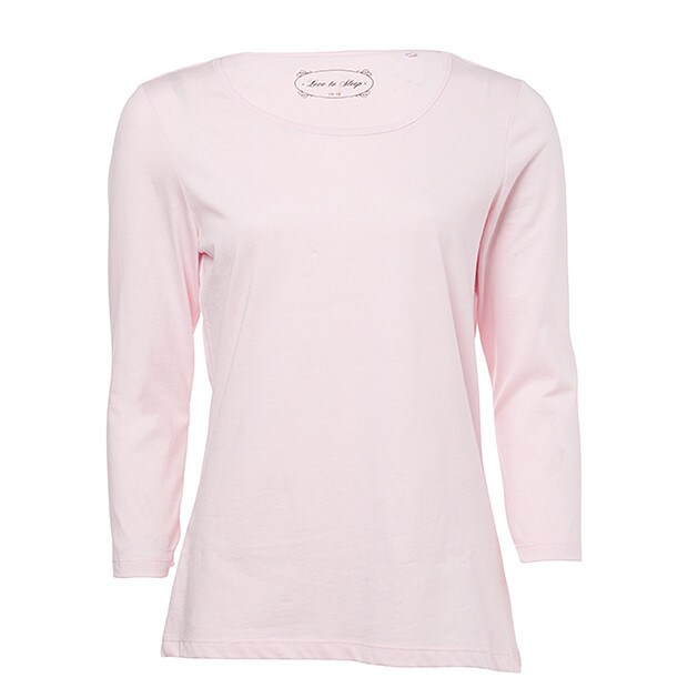 Basic 3/4 Sleeve Sleep Top Basic 3/4 Sleeve Sleep Top