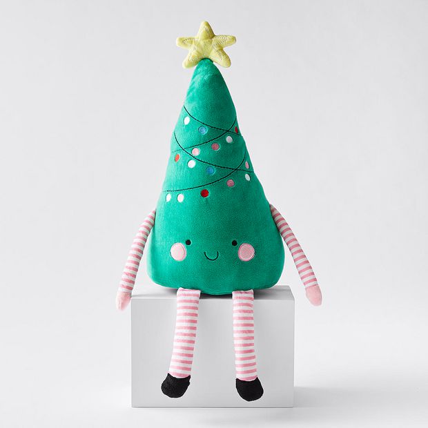 plush christmas tree
