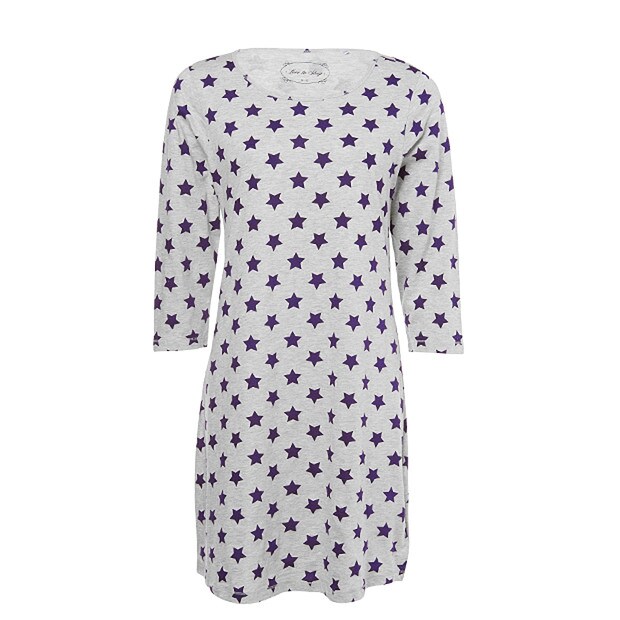 Basic 3/4 Sleeve Nightie Basic 3/4 Sleeve Nightie
