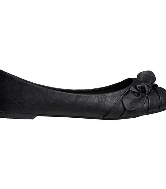 Toasted Ballet Flats - Black
