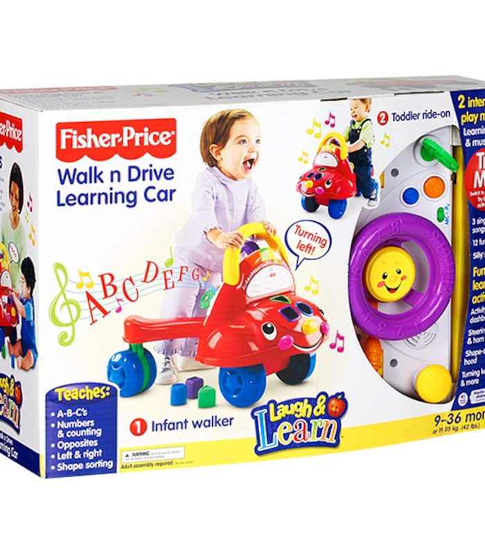 Fisher Price Laugh Learn Walk N Drive Learning Car Target Australia