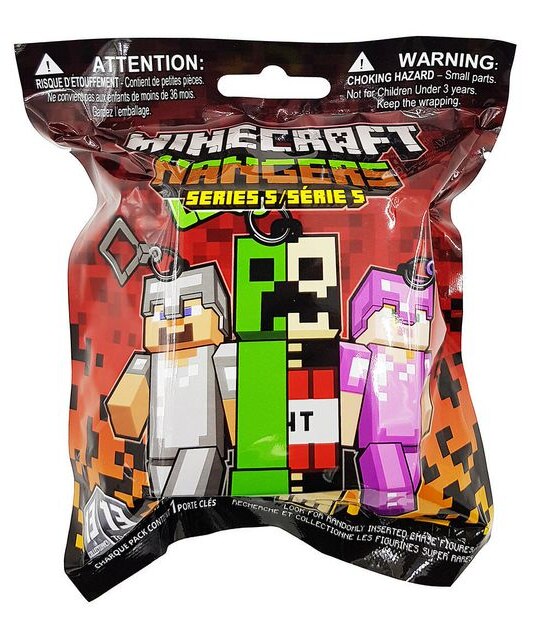 Minecraft Collectible Hangers Assorted