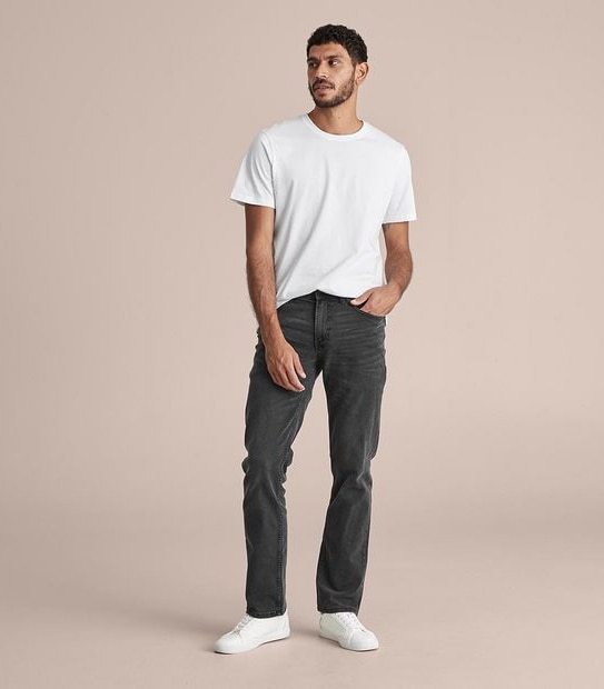 Brooklyn Full Length Straight Denim Jeans