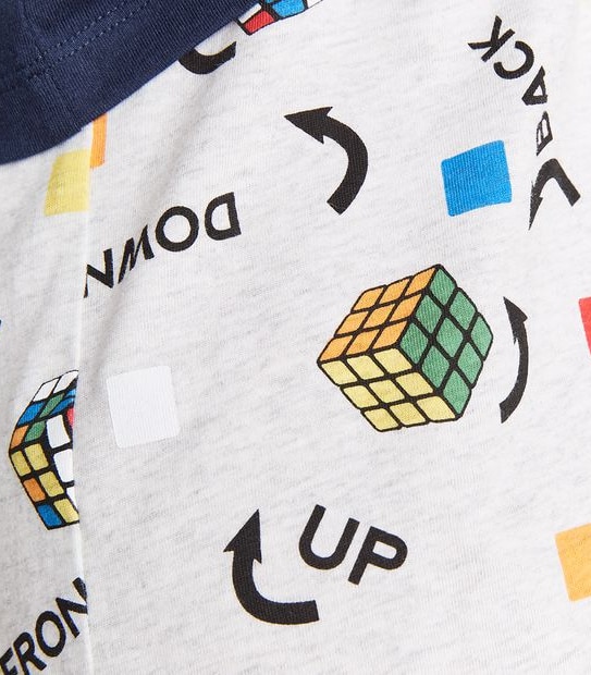 Womens Family Matching Rubiks Pyjama Set