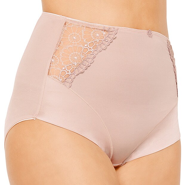 Embroidered Full Briefs - Hushed Violet Embroidered Full Briefs - Hushed Violet