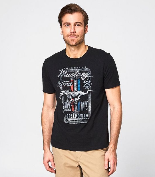 Men's Mustang 'The Legend Lives' T-Shirt 1 of 3