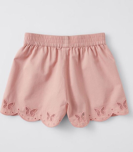 Embroidered Short