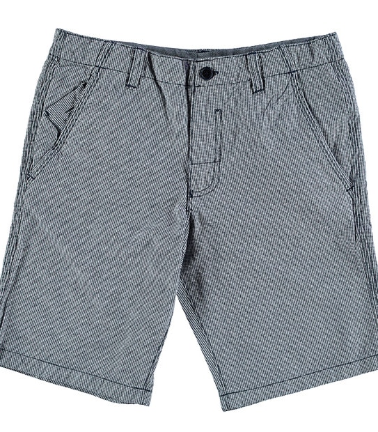 Check Chino Shorts