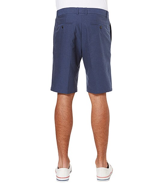 Men's Slim Fit Oxford Shorts - Indigo