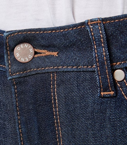 DENIM Sophie Skinny High Rise Ankle Length Jeans - Rinse Blue