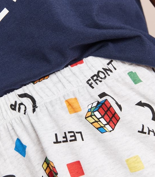 Womens Family Matching Rubiks Pyjama Set
