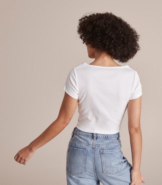 Lily Loves Organic Cotton Scoop Neck T-Shirt