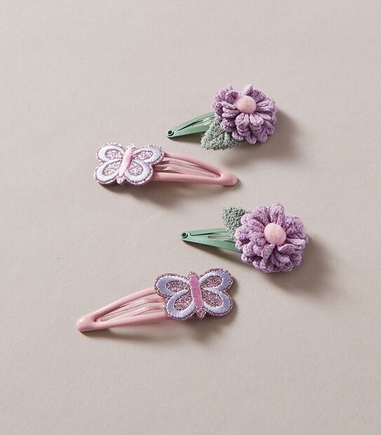4 Pack Garden Hair Clips