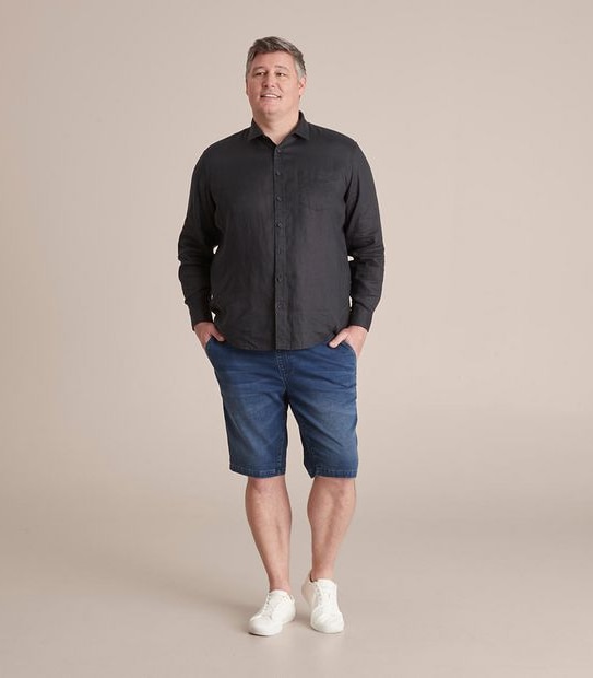 Man Plus European Linen Shirt