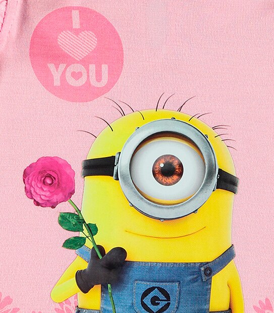 Minions Short Sleeve Print Top 3 of 3