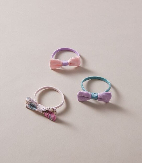 3 Pack Bow Hair Ties