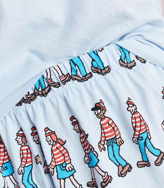 Womens Family Matching Where's Wally Pyjama Set