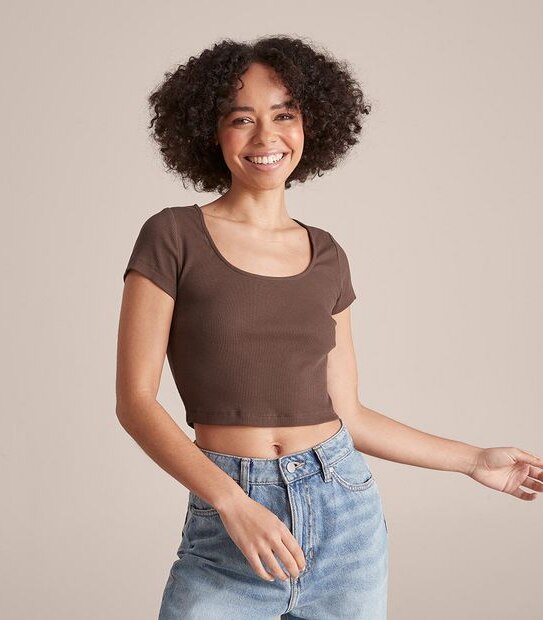 Lily Loves Organic Cotton Scoop Neck T-Shirt