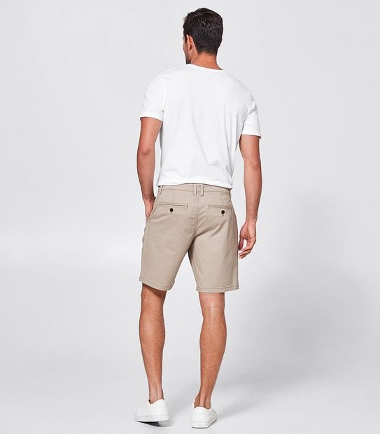 Slim Chino Shorts- Sand