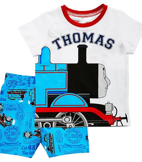 Thomas Front & Back Train Print Pyjamas