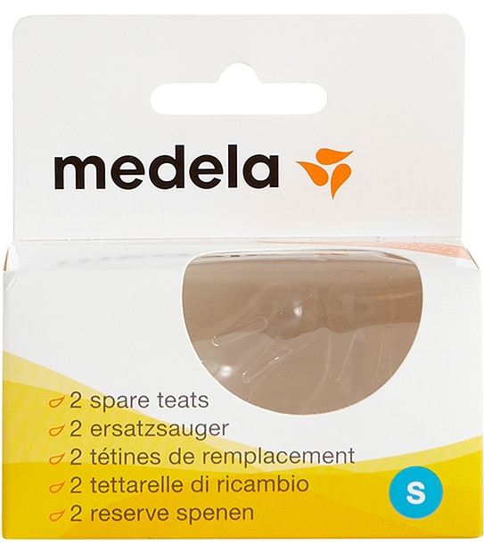 Medela 2 Pack Spare Teats Slow Flow