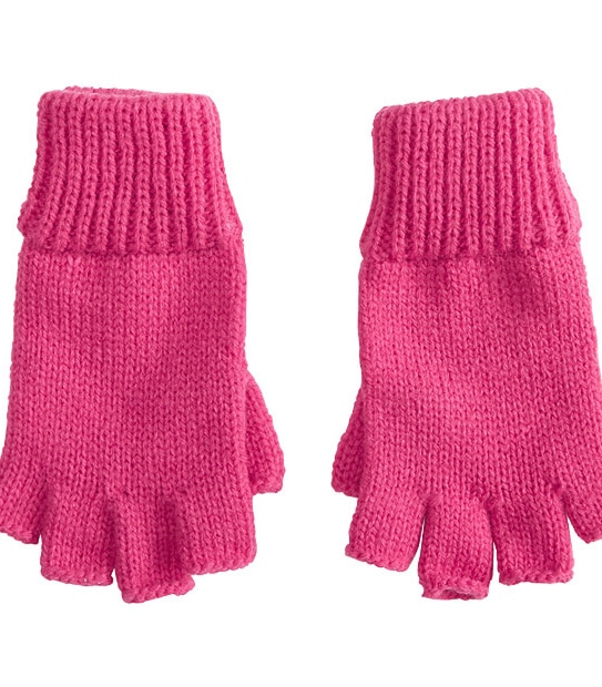 Basic Knitted Fingerless Gloves