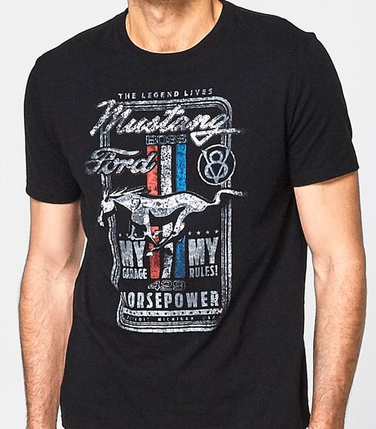 Men's Mustang 'The Legend Lives' T-Shirt 3 of 3