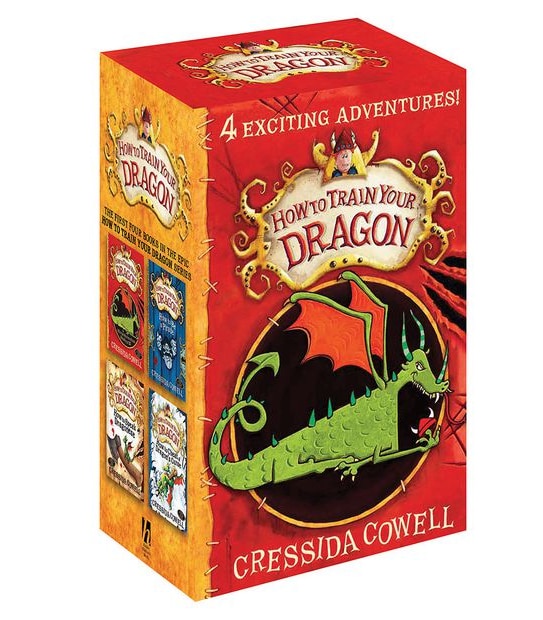 How To Train Your Dragon Books #1-4