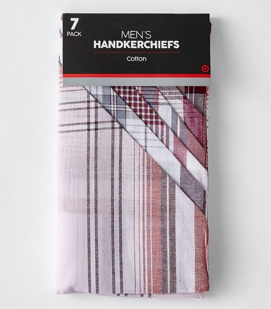 7 Pack Handkerchiefs - Assorted