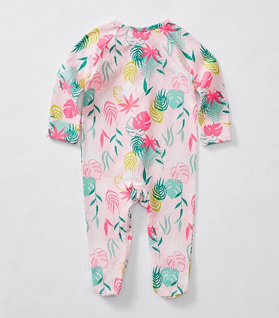 Baby Hawaii Floral Stretch Coverall