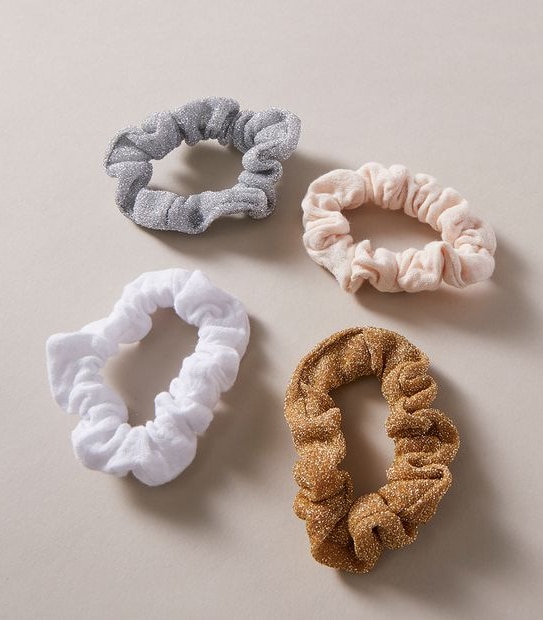 4 Pack Mini Scrunchies