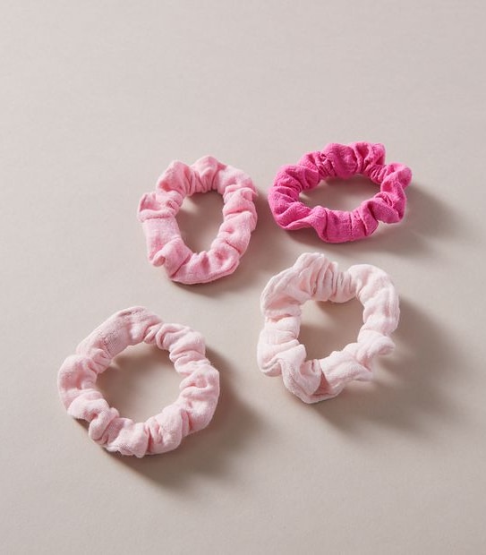 4 Pack Mini Scrunchies