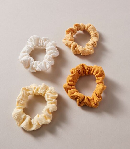 4 Pack Mini Scrunchies