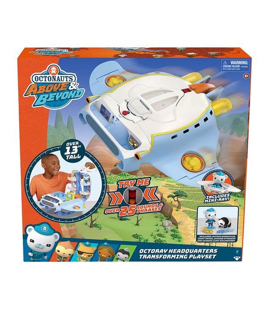 Octonauts Above & Beyond | Octoray Transforming Playset